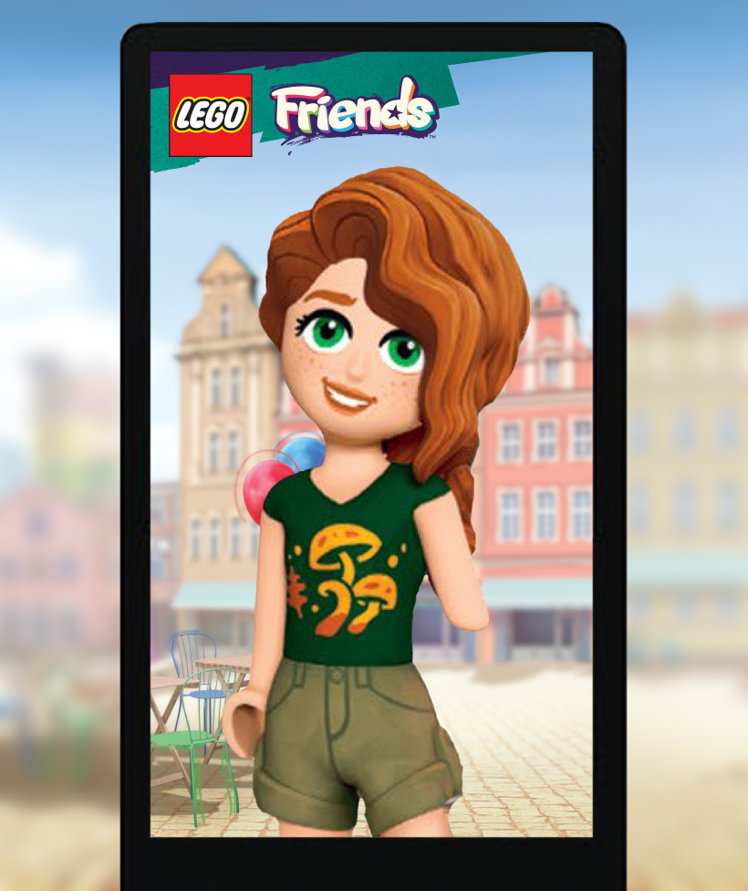 Interactive Screen Experience • LEGO
